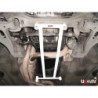 BARRA INFERIOR DELANTERA ULTRA RACING 4 PUNTOS PARA MERCEDES-BENZ C208 1ª GEN. CLK 320 3.2 V6 2WD 1997-2003