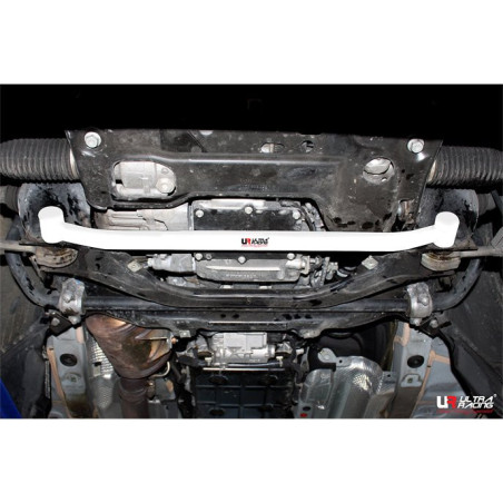 BARRA INFERIOR DELANTERA ULTRA RACING 2 PUNTOS PARA MERCEDES-BENZ W212 E250D 2.5D 4WD FACELIFT 2013-2016