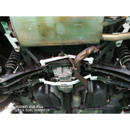 BARRA INFERIOR TRASERA ULTRA RACING 4 PUNTOS PARA MITSUBISHI ASX 3ª GEN. 2.0 4WD 2010-PRESENTE