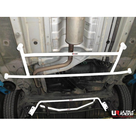 BARRA INFERIOR TRASERA ULTRA RACING 4 PUNTOS PARA MITSUBISHI ATTRAGE 6ª GEN. 1.2 2WD SEDÁN 2013-PRESENTE