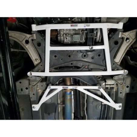 BARRA INFERIOR DELANTERA ULTRA RACING 5 PUNTOS PARA MITSUBISHI EVO 10 10ª GEN. (CZ4A) 2.0T 4WD 2007-2016