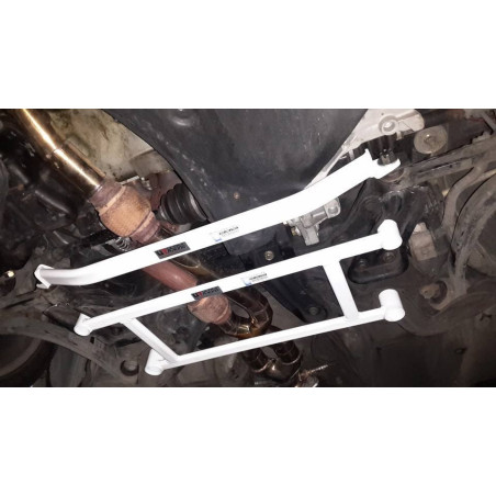 BARRA INFERIOR DELANTERA ULTRA RACING 2 PUNTOS PARA MITSUBISHI GALANT 2.5 V6 2WD 1996-2003