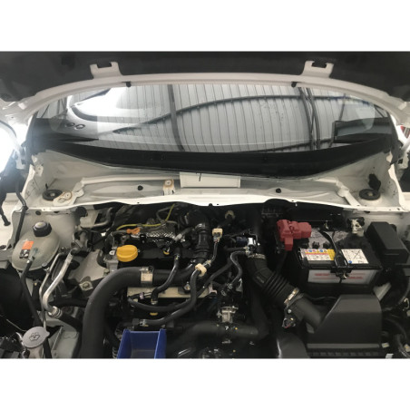 BARRA DE TORRETAS DELANTERA ULTRA RACING 2 PUNTOS PARA NISSAN ALMERA 4ª GEN. (N18) 1.0T 2WD 2019-PRESENTE