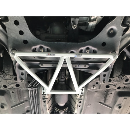 BARRA INFERIOR DELANTERA ULTRA RACING 4 PUNTOS PARA NISSAN CUBE 3ª GEN. (Z12) 1.8 2WD 2008-2019