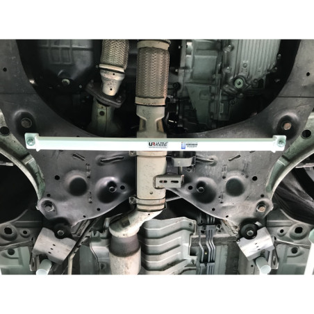 BARRA INFERIOR DELANTERA ULTRA RACING 2 PUNTOS PARA NISSAN ELGRAND 3ª GEN. (E52) 3.5 V6 2WD 2010-PRESENTE