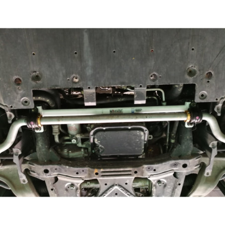 BARRA INFERIOR DELANTERA ULTRA RACING 2 PUNTOS PARA NISSAN SKYLINE (GT-R) (R35) 3.8TT 4WD 2007-PRESENTE