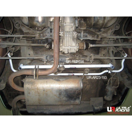 BARRA INFERIOR TRASERA ULTRA RACING 2 PUNTOS PARA NISSAN X-TRIAL 1ª GEN. (T30) 2.0 2WD 2000-2007