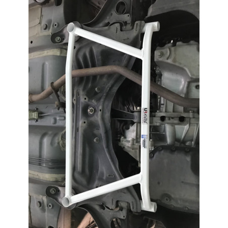 BARRA INFERIOR DELANTERA ULTRA RACING 4 PUNTOS PARA PERODUA AXIA (B200) 1.0 VVTI 2WD 1ST FACELIFT 2017-PRESENTE