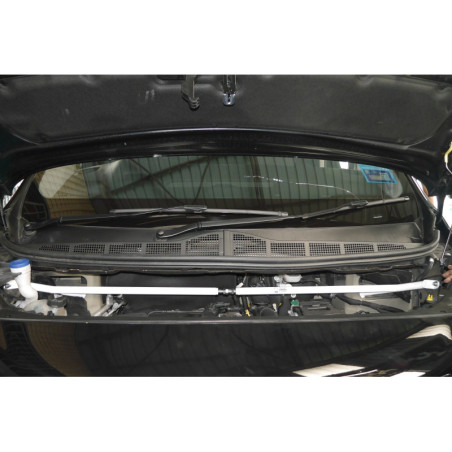 BARRA DE TORRETAS DELANTERA ULTRA RACING AJUSTABLE 4 PUNTOS PARA PEUGEOT TRAVELLER 3ª GEN. (MK3) 2.0D 2WD 2016-PRESENTE