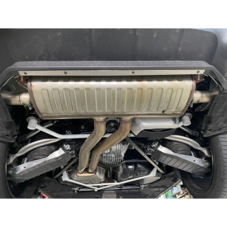 BARRA INFERIOR TRASERA ULTRA RACING 2 PUNTOS PARA PORSCHE CAYENNE 3ª GEN. (9Y0) 3.0 V6 4WD 2017-PRESENTE