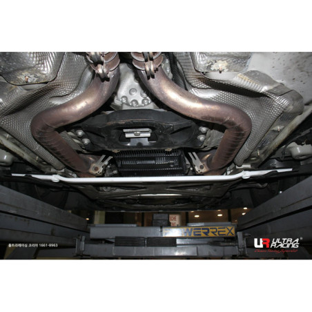 BARRA INFERIOR DELANTERA ULTRA RACING 4 PUNTOS PARA PORSCHE PANAMERA (970) 3.6 V6 4WD 2010-2016