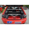 BARRA SUPERIOR TRASERA ULTRA RACING AJUSTABLE 2 PUNTOS PARA PROTON SATRIA 1ª GEN. 1.3 2WD NORMAL ENGINE 1994-2005