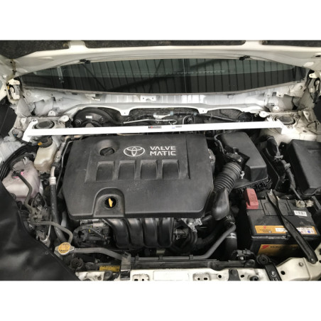 BARRA DE TORRETAS DELANTERA ULTRA RACING 2 PUNTOS PARA TOYOTA WISH 2ª GEN. (AE20) 1.8 2WD TAIWAN IMPORTED 2009-2017