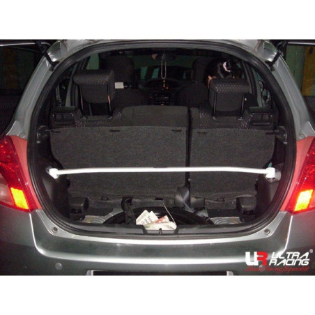BARRA DE TORRETAS TRASERA ULTRA RACING 2 PUNTOS PARA TOYOTA YARIS 2ª GEN. (XP90) 1.5 2WD HATCHBACK 2005-2013