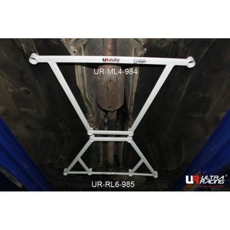 BARRA INFERIOR CENTRAL ULTRA RACING 4 PUNTOS PARA VOLKSWAGEN GOLF GTI 3ª GEN. MK3/A3 (TYP 1H) 1.8 2WD 1992-1998