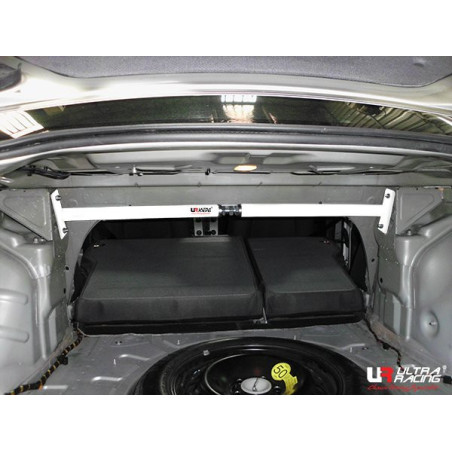 BARRA DE TORRETAS TRASERA ULTRA RACING AJUSTABLE 2 PUNTOS PARA VOLVO S40 2ª GEN. 2.0T 2WD 2004-2012