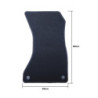 ALFOMBRA A MEDIDA AUDI A5 F53 - COUPE (2015-PRESENTE) 5PZ