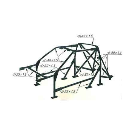 JAULA ANTIVUELCO OMP AB/106/128B