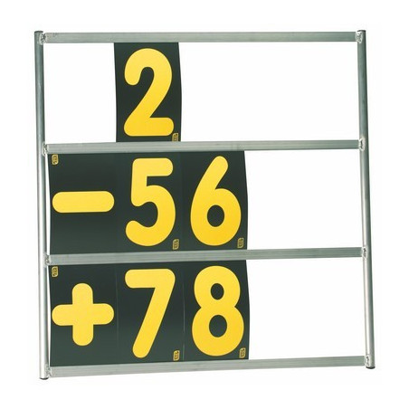 PANEL DE INDICACION OMP ALU 3 FILAS