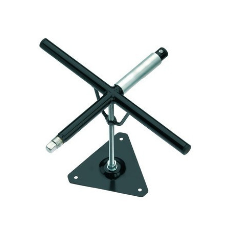 FIJACION DE RUEDA CON LLAVE DE CRUZ OMP