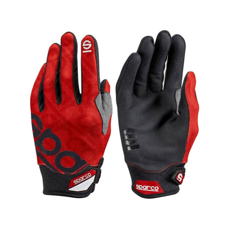 Guantes Sparco Meca 3 talla M rojo | OCC Sport