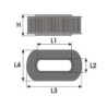 FILTRO SUSTITUCION GREEN R770003 OVAL