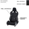 RECARO SPORTSTER CS HEATED SEATS, BLACK ARTIFICIAL LEATHER/DINAMICA PILOT BLACK