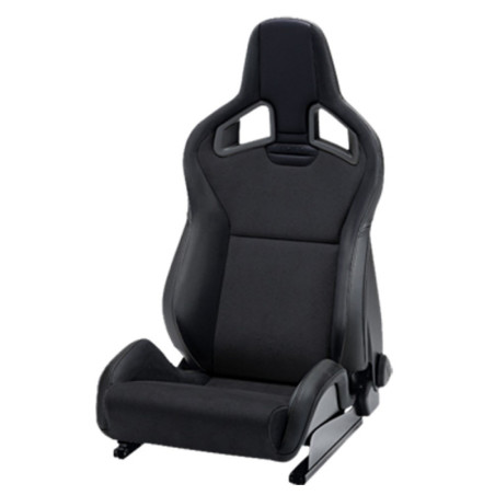 ASIENTO RECARO SPORTSTER CS CALEFACCION  PIEL ARTIFICIAL NEGRO/DINAMICA NEGRO PILOTO