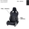 RECARO SPORTSTER CS AIRBAG HEATING SEAT VIENNA BLACK LEATHER PASSENGER
