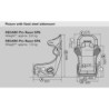 ASIENTO RECARO (FIA) PRO RACER SPG HANS XL - VELOUR NEGRO PILOTO&COPILOTO