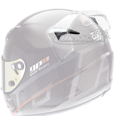 RECAMBIO COUPLE OF REAR AIR VENTS  PARA GP8 - KJ8 SERIES CASCOS OMP