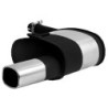 ESCAPE TRASERO REMUS 1 COLA DE 92X78MM CROMO