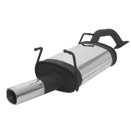 ESCAPE TRASERO REMUS 1 COLA DE 92X78MM CROMO