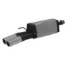 ESCAPE TRASERO REMUS CON 2 COLAS DE 92X78MM CROMO