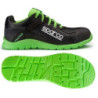 ZAPATILLAS SPARCO PRACTICE KEKE TALLA 43 NEGRO/VERDE S1P SRC