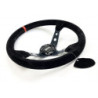VOLANTE DESPLAZADO MOD. TRACK PIEL VUELTA BRAZOS CARBON LOOK OCC MOTORSPORT