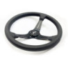 VOLANTE DESPLAZADO MOD. CLASSIC PIEL PERFORADA BRAZOS NEGROS OCC MOTORSPORT
