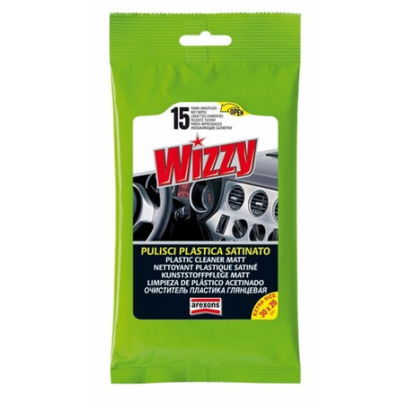 OIL PLASTIC CLEANER 15 WIPES