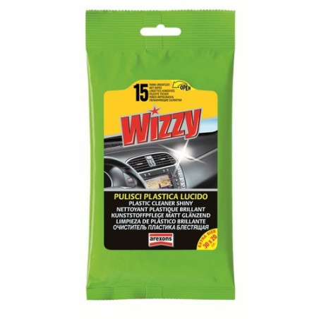 LIMPIEZA DE PLASTICO BRILLANTE 15 WIPES