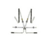 OMP HARNESS 6 POINTS ONE-D 2&quot PULL UP FIA 8853-2016 BLACK / WHITE
