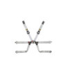 ARNÉS DE SEGURIDAD ONE-D 2" FORMULA FIA 8853-2016 NEGRO/BLANCO