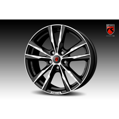 LLANTA MOMO K2 BLACK P 65X15 25 4X108 65.1 |NAD|