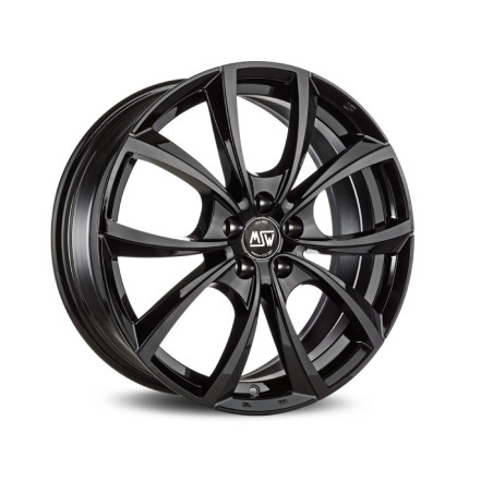 MSW MSW 27 7.5x17 ET45 5x108 GLOSS BLACK WHEEL