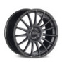 LLANTA OZ SUPERTURISMO LM 7,5x17 ET42 4x100 MATT GRAPHITE SILVER LETTERING KBA NAD