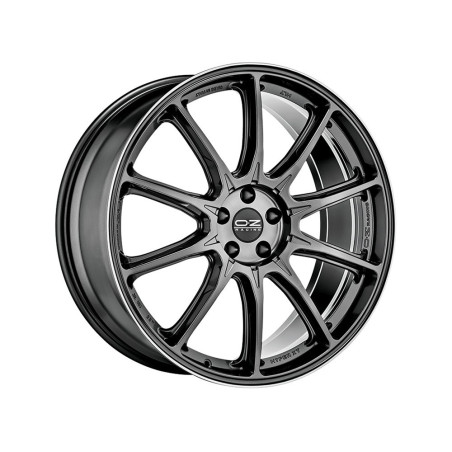 LLANTA OZ HYPER XT HLT 9,5X22 ET32 5x112 STAR GRAPHITE DIAMOND LIP