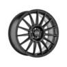 LLANTA OZ SUPERTURISMO DAKAR 9,5x21 ET55 5x130 MATT BLACK SILVER LETTERING KBA