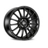 LLANTA OZ SUPERTURISMO LM 8,5x19 ET45 5x108 MATT BLACK SILVER LETTERING KBA NAD
