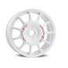 LLANTA OZ LEGGENDA 7x17 ET42 4x100 WHITE RED LETTERING KBA NAD