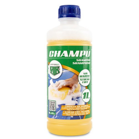 CHAMPU DE COCHE 1 LITRO MTK CS12
