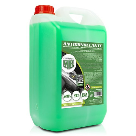 ANTICONGELANTE 5L 20% VERDE -9º